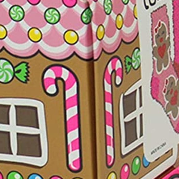 Betsey Johnson Women's Gingerbread Man and Stripe Cozy Box BJ44831, Multi, One S - Picture 4 of 6